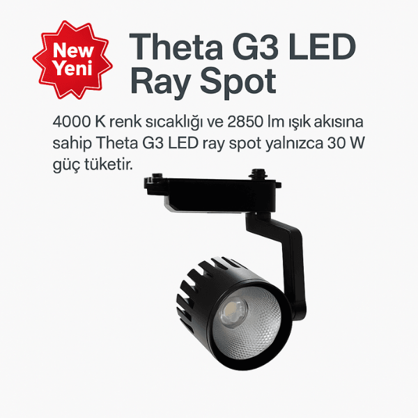 Pelsan Theta G3 Ray Spot 4000K 30W