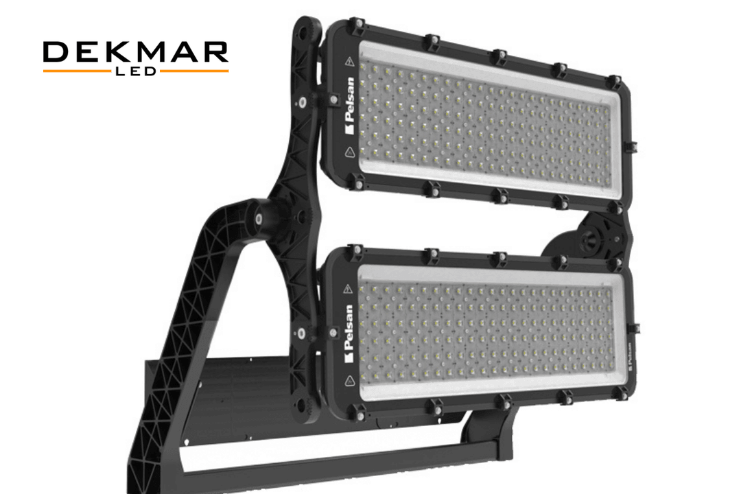 Güçlü ışık, düşük tüketim! Pelsan Cruzo 1000W LED projektör, dış mekanlar için ideal çözüm. 