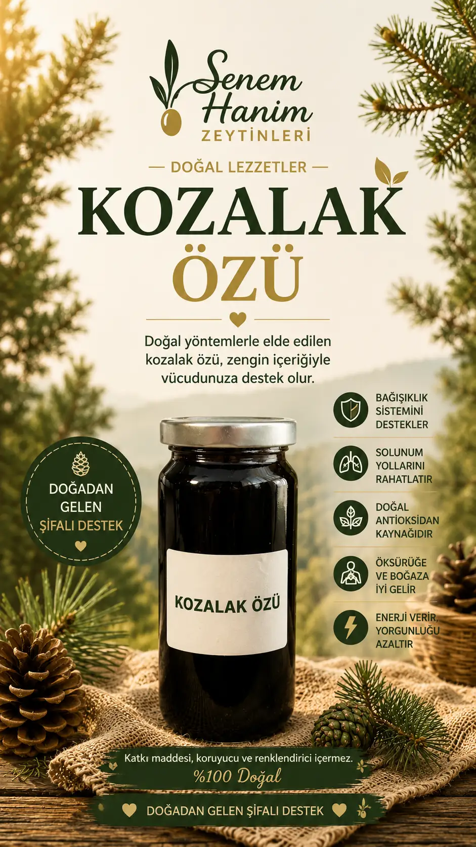 Kozalak Özü 320 Gr