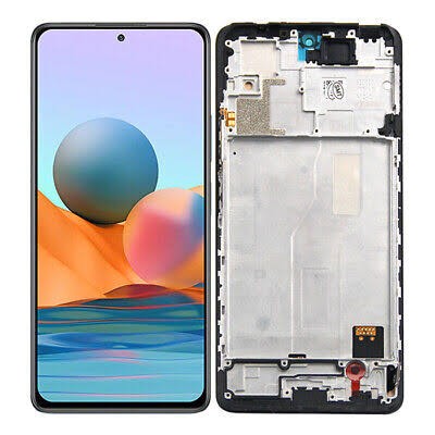 Xiaomi Uyumlu M2101K6G Redmi Note 10 Pro 4G Ekran Lcd Dokunmatik Full Çıtalı TFT (AAA Kalite)