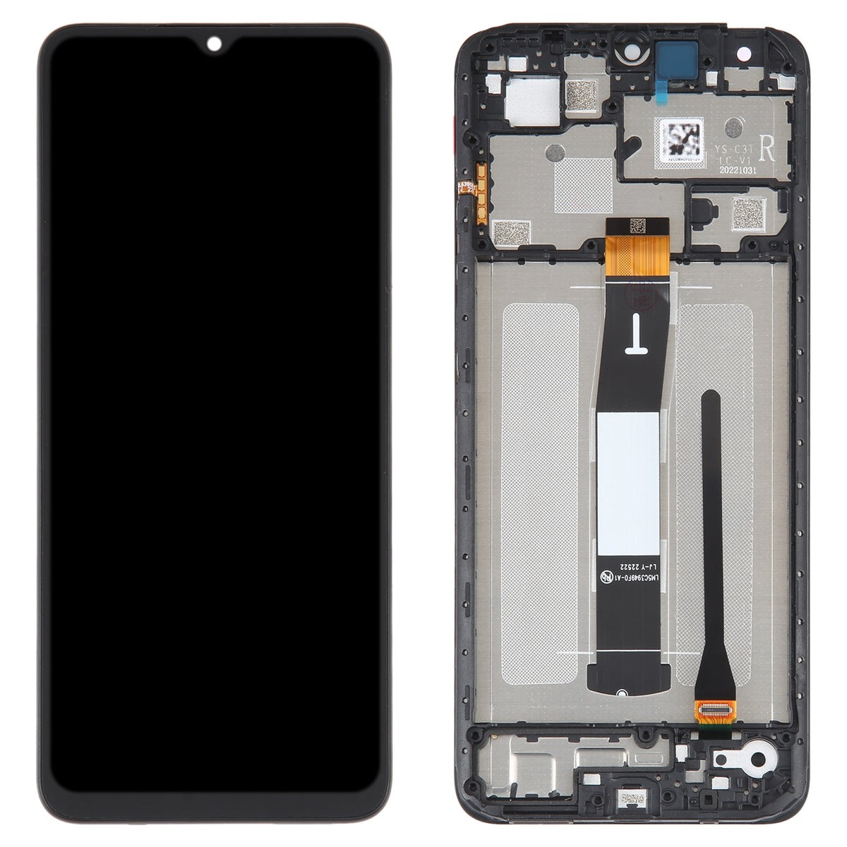 Xiaomi Uyumlu 22120RN86C Redmi 12C Ekran Lcd Dokunmatik Full Çıtalı (A Kalite)