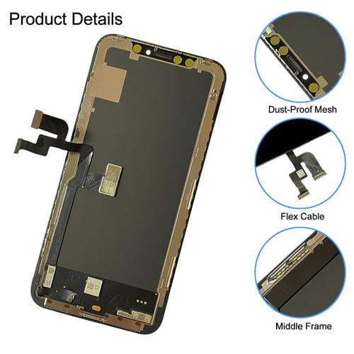 Apple Uyumlu Iphone X Ekran Lcd Dokunmatik Full GX Oled
