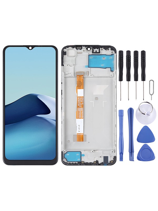 Vivo Uyumlu Y20 Ekran LCD Dokunmatik Full Çıtalı