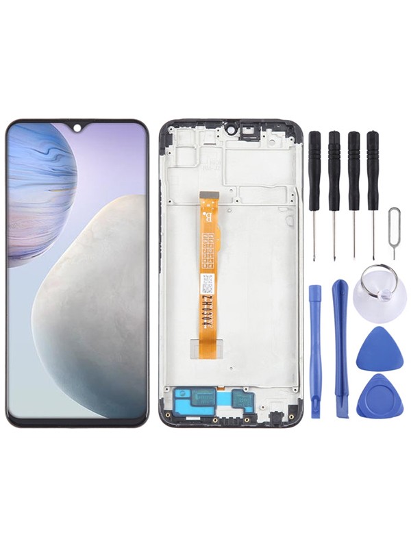 Vivo Uyumlu Y11s Ekran LCD Dokunmatik Full Çıtalı