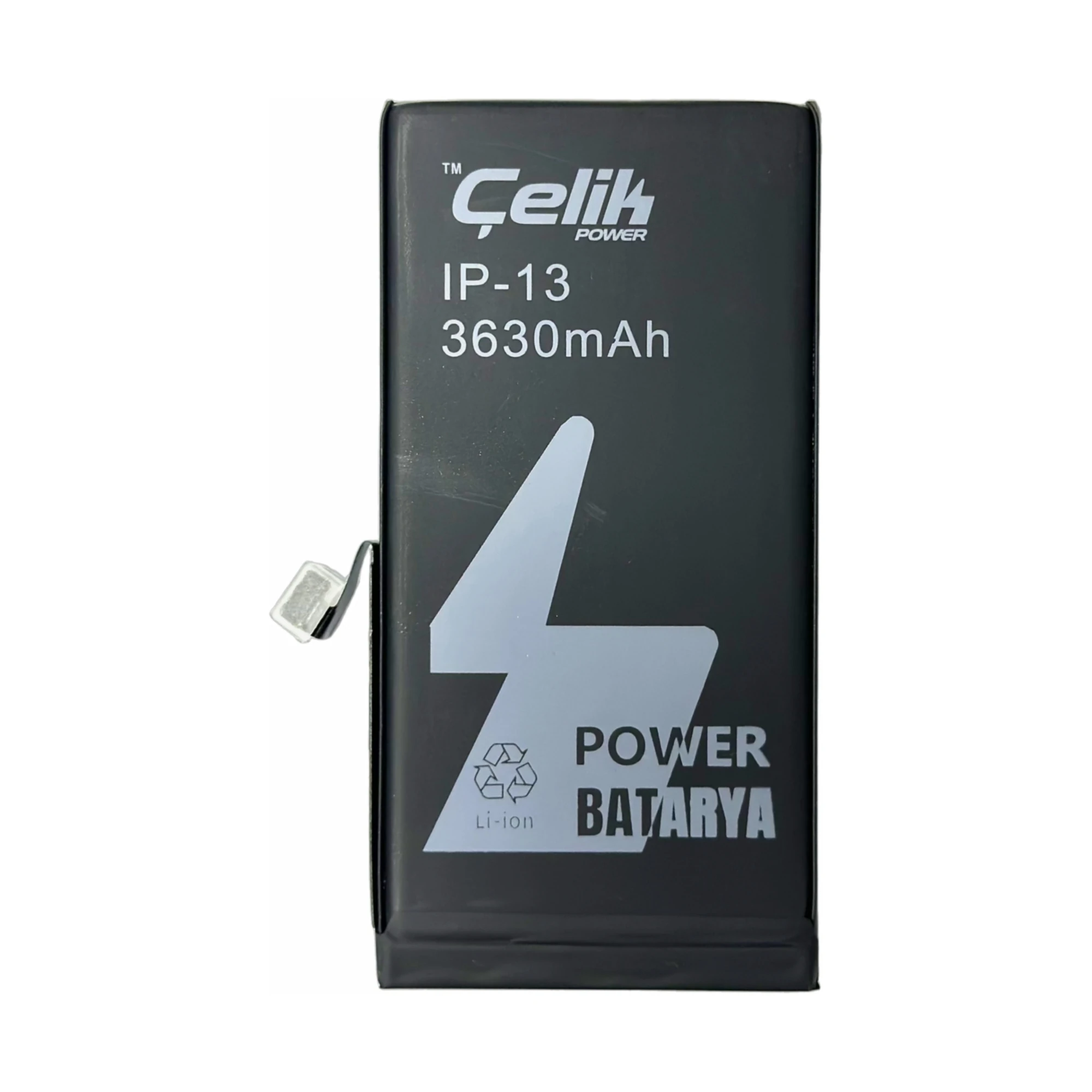 Apple iPhone 13 Batarya 3500 mAh Yüksek Kapasite Çelik Power Pil