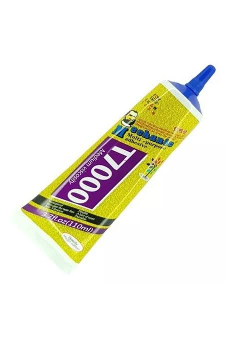 T7000 110ML Dokunmatik Ekran Yapıştırıcısı Tutkal Siyah Hızlı Çok Amaçlı