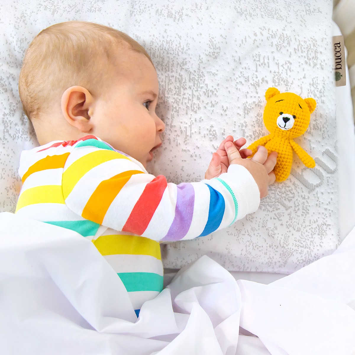 Kırpıntı Lateks Bebek Yastık