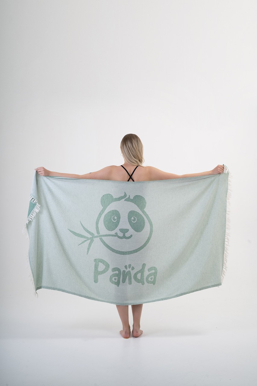 SAUDADE Panda Peştemal - Yeşil