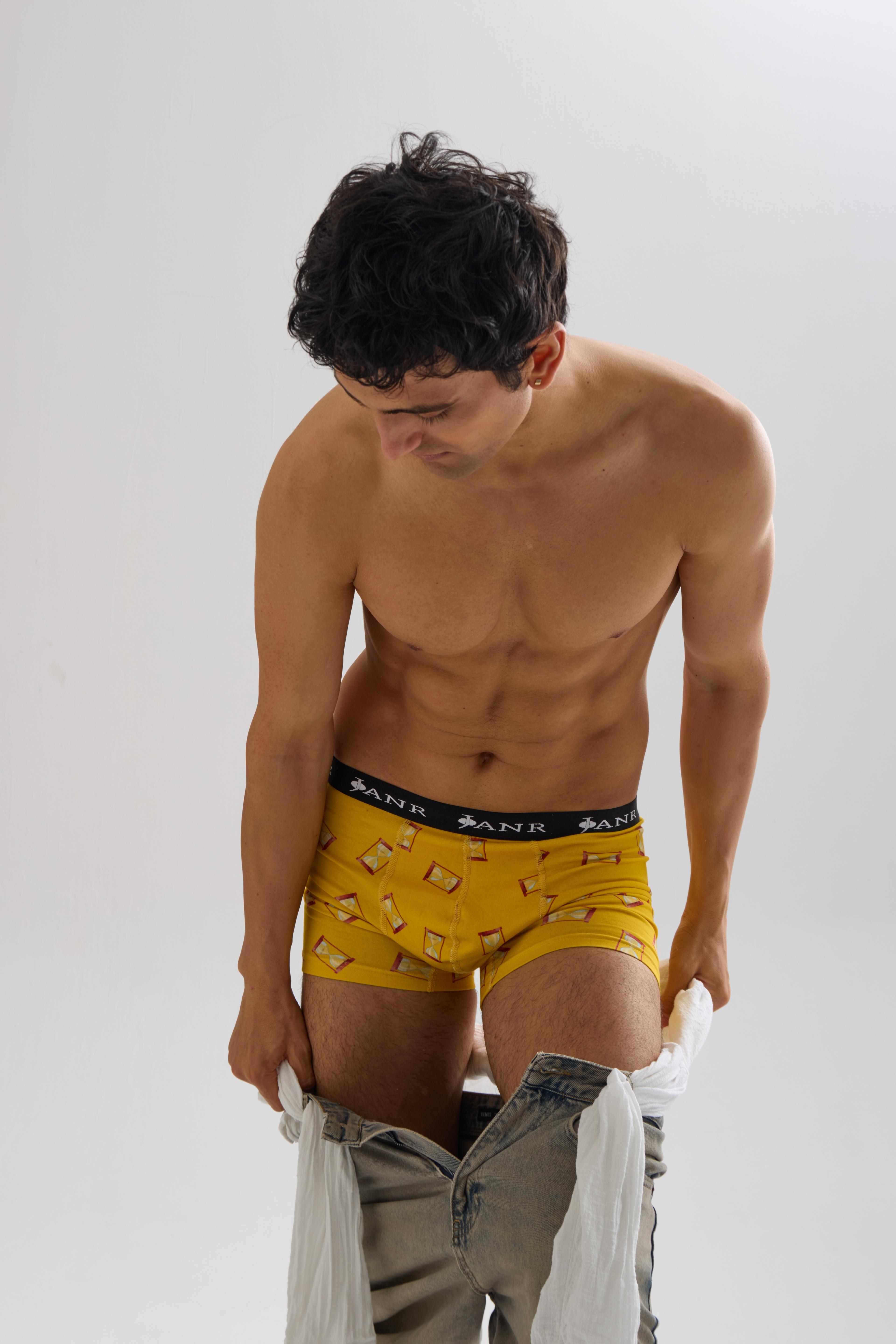Janr Passionate Times Yellow Series Erkek Boxer