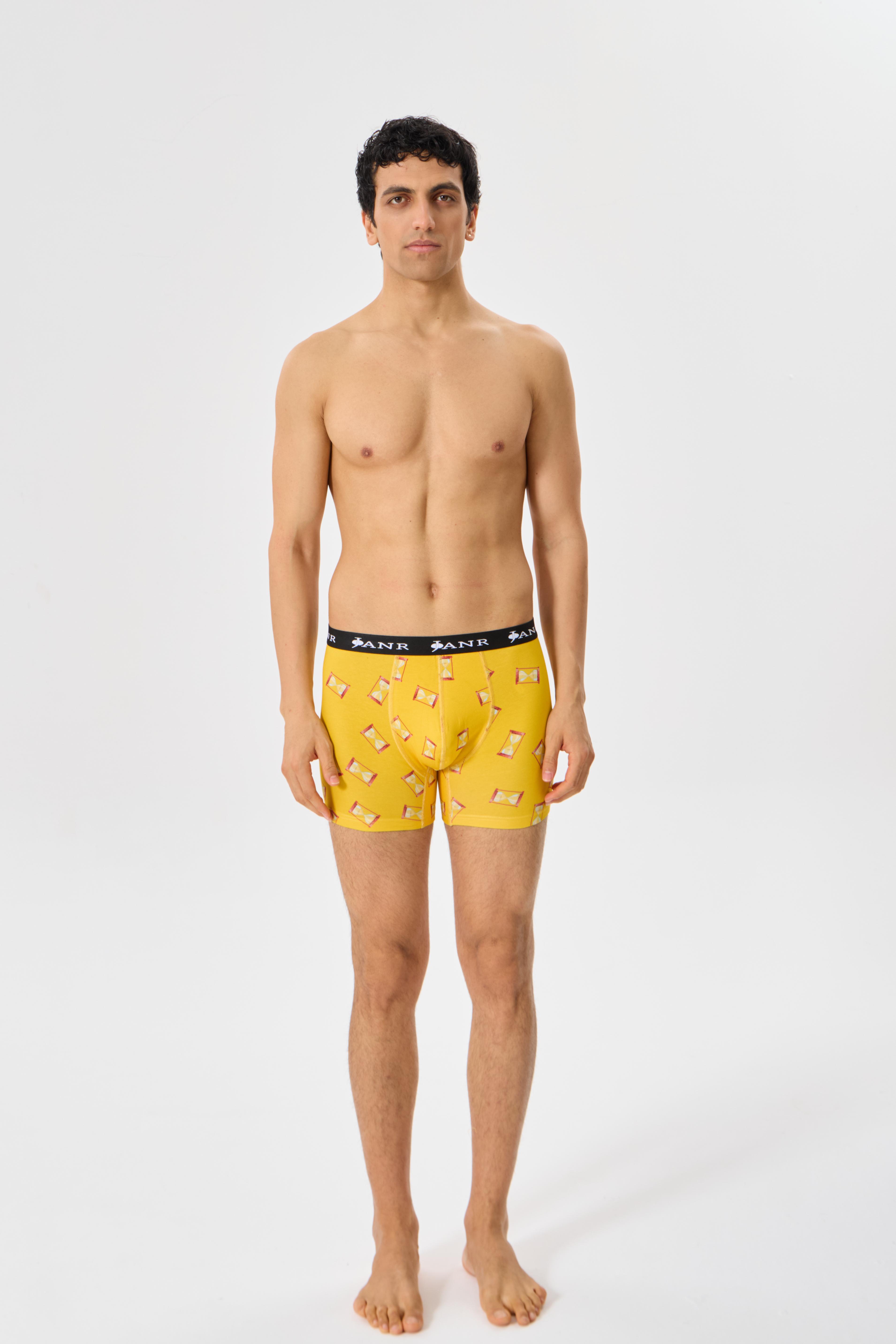 Janr Passionate Times Yellow Series Erkek Boxer