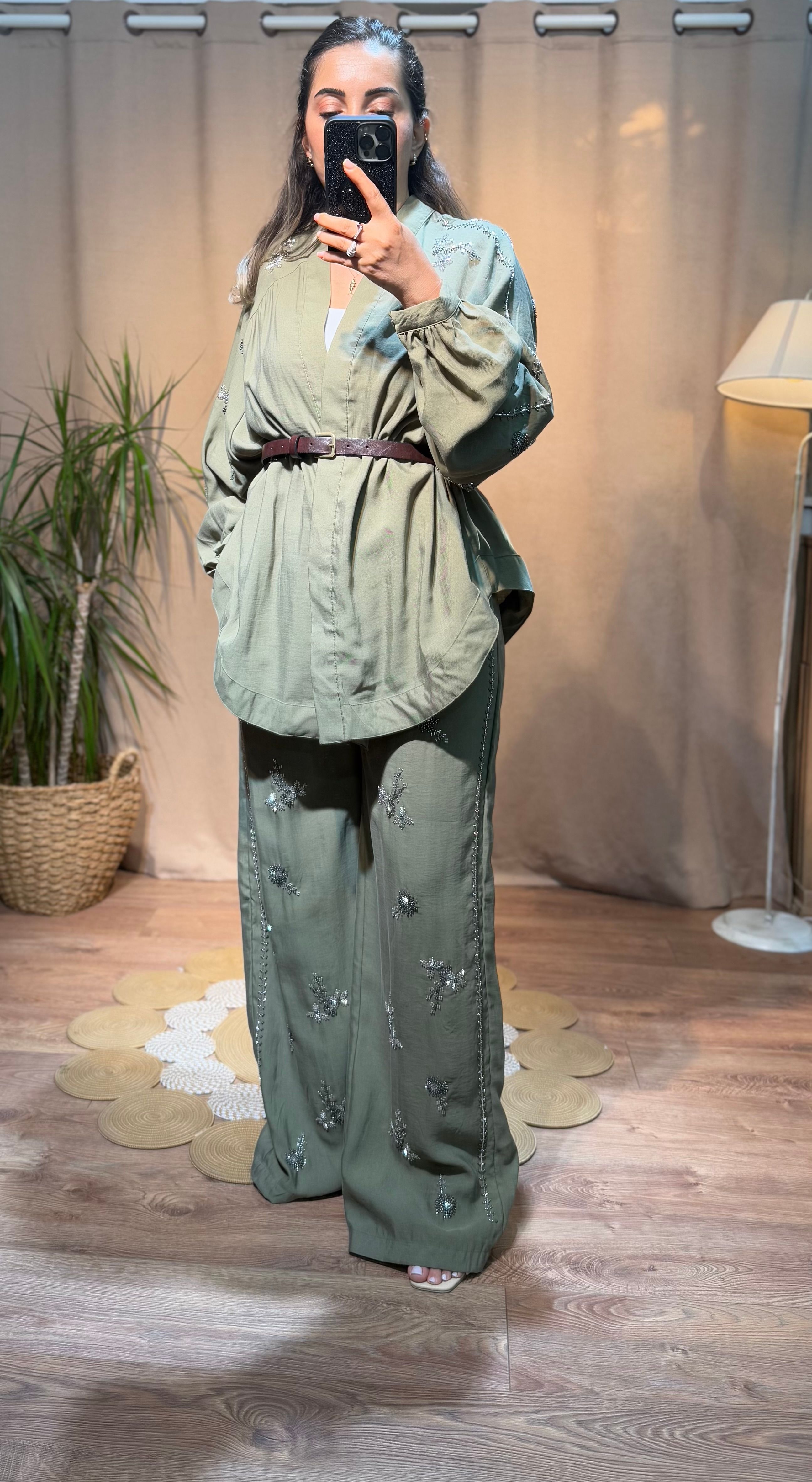 Kimono Takım Haki 