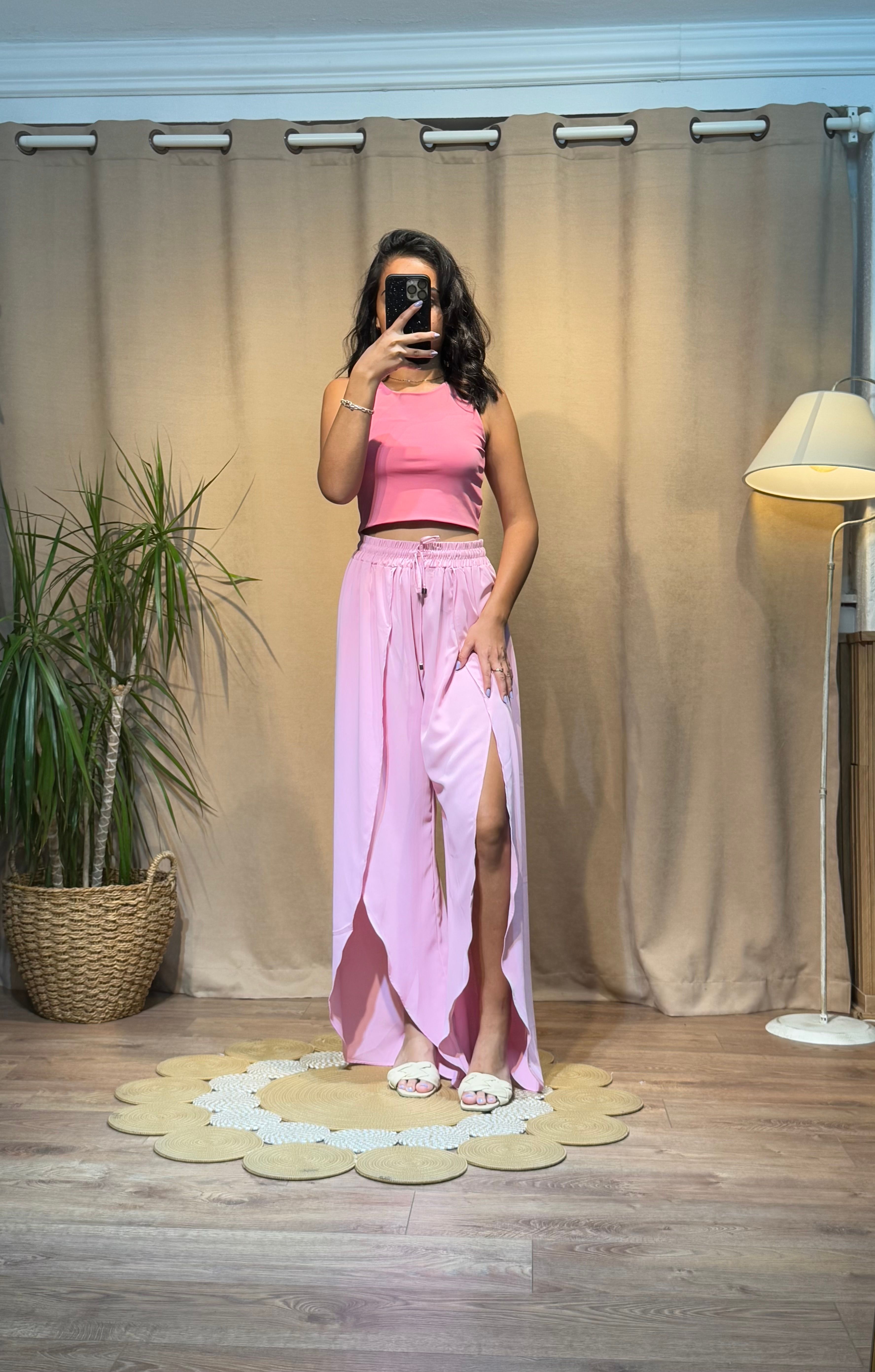 Pantolon Pembe 