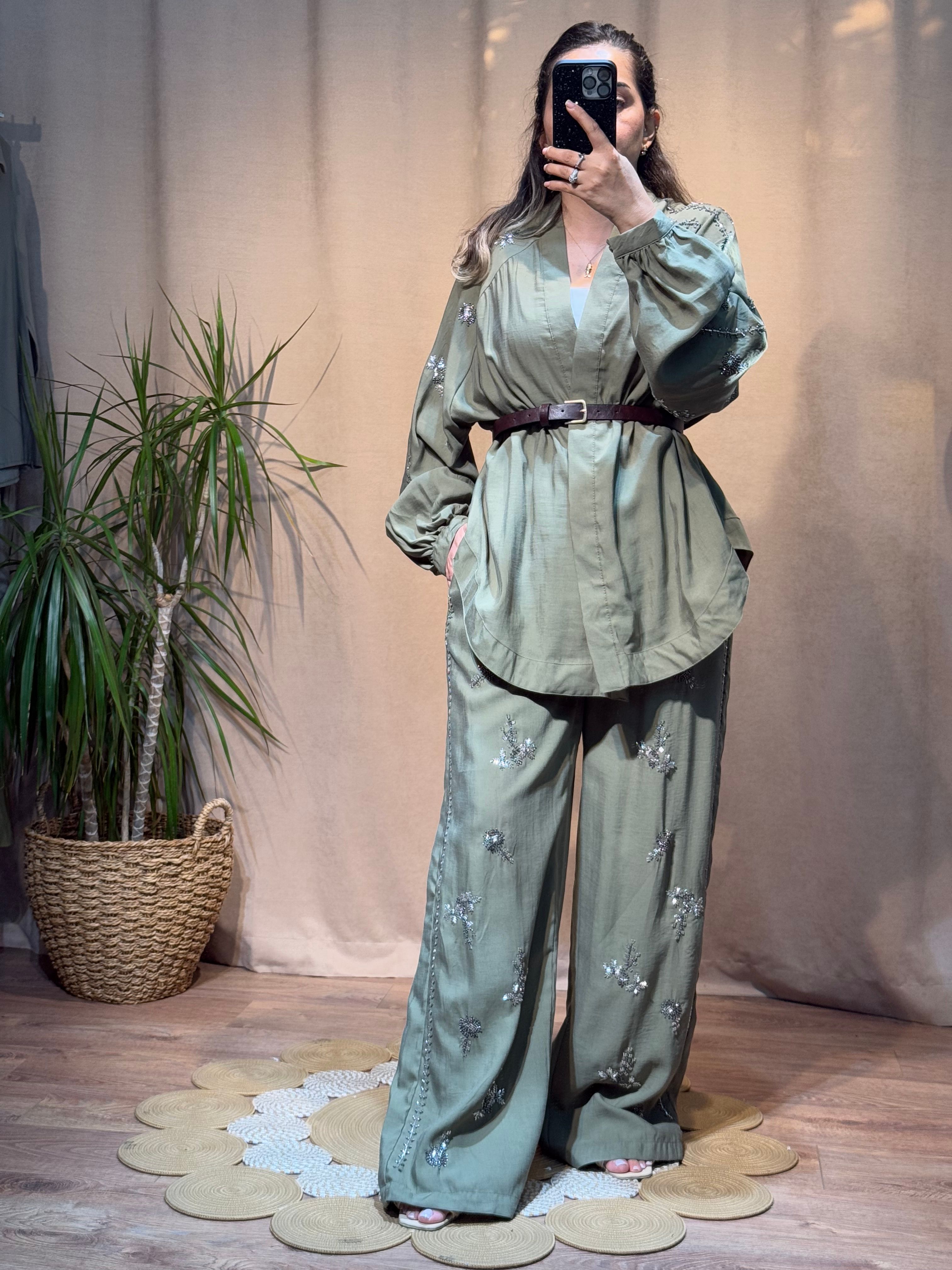 Kimono Takım Haki 