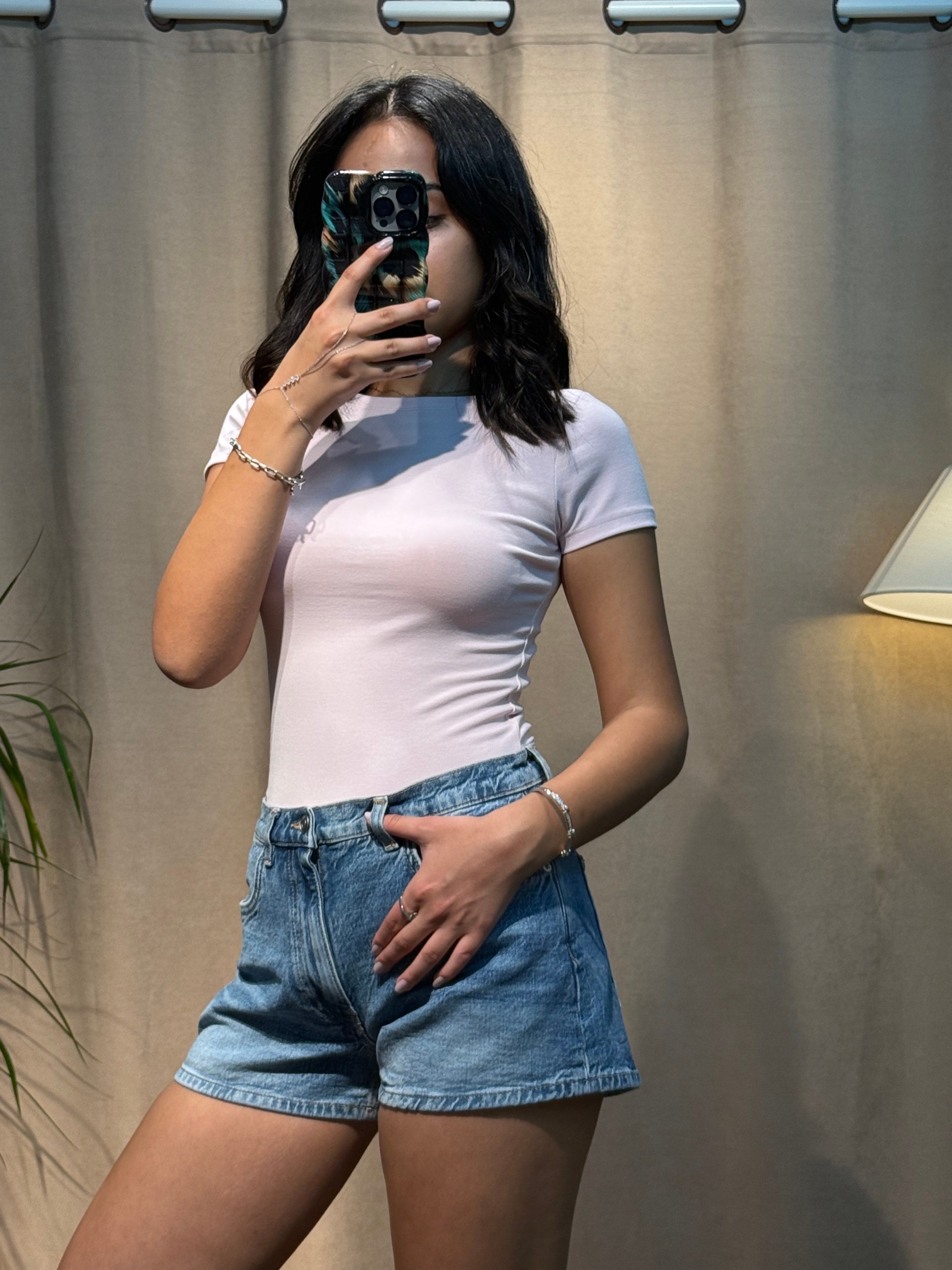 Orijinal Marka Pembe T-shirt