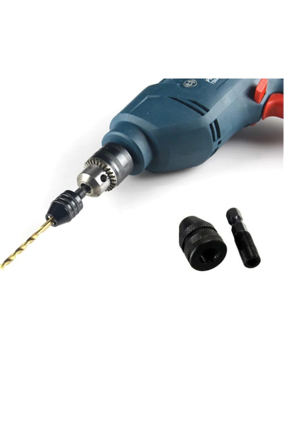 Bosch Oxi Stanley Dewalt Altıgen Mandiren 6 Gen Mandren Otomatik Adaptör Shank 4mm 3 Çeneli Mandrel