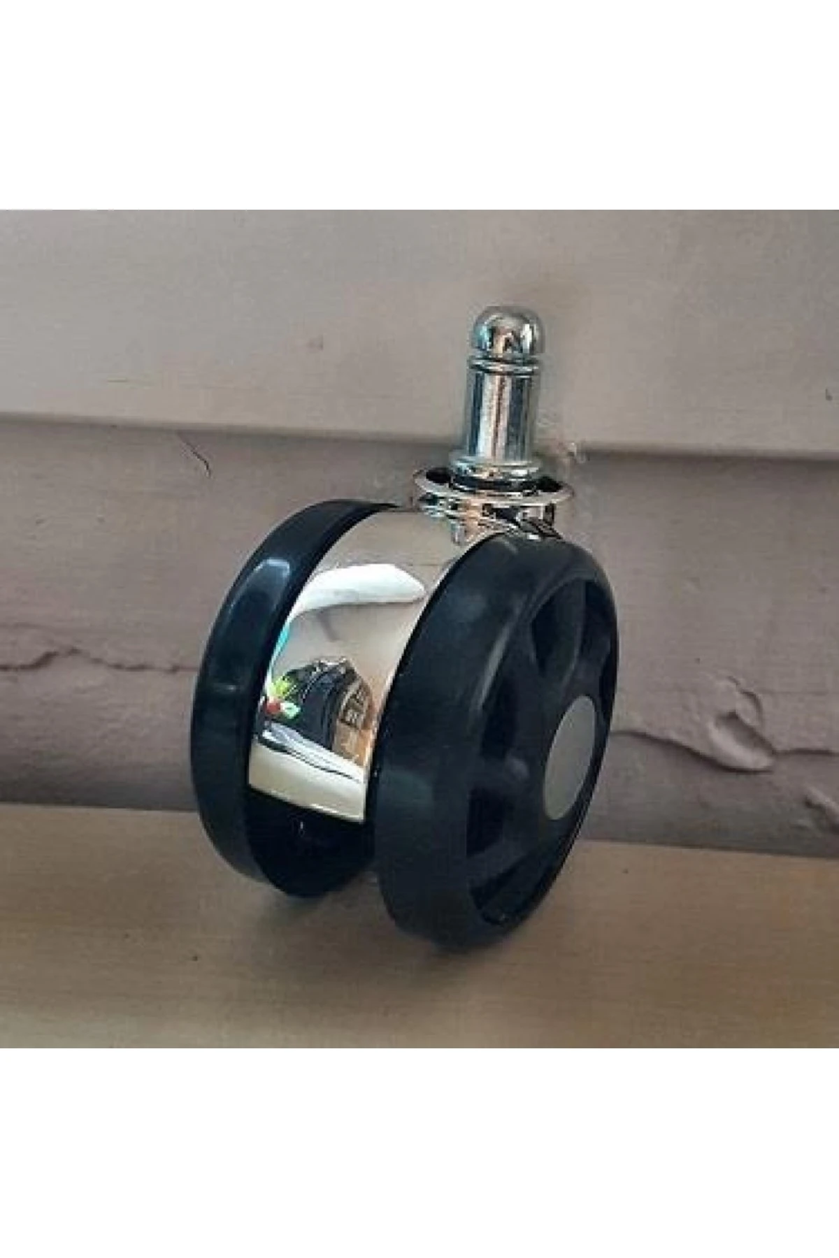 Ofis Koltuk Tekerleği Krom Görünümlü Spor Lüx Tekerlek 5li Set Yüksek Kalite