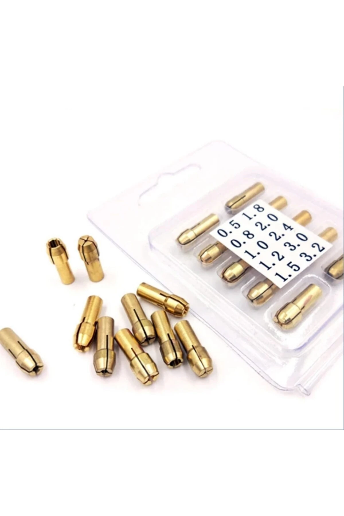 Tüm Gravür Aletleri Pirinç Penset Kiti(mandren Dahil 11 Adet-4.8mm Kalınlık)