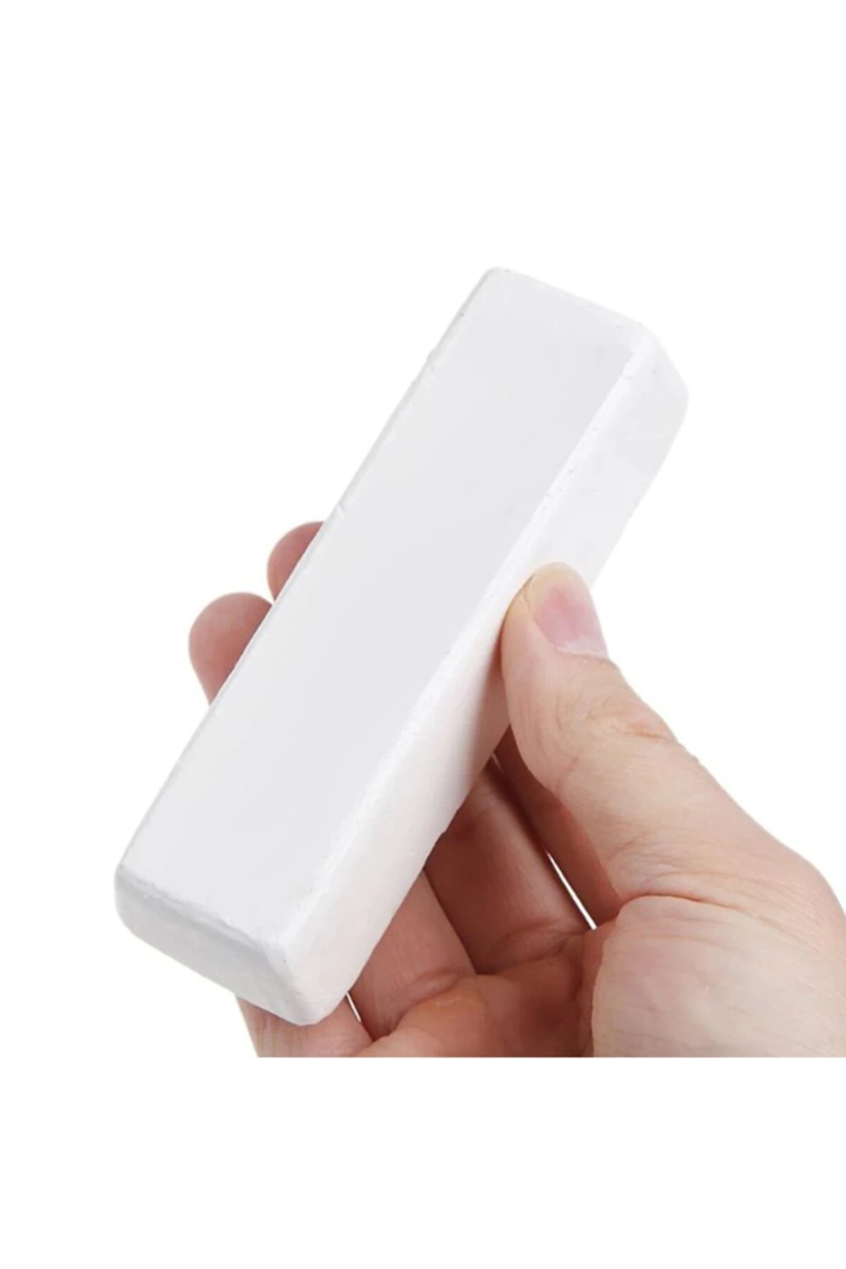 Krom Kobalt Ve Paslanmaz Çelik Sert Maddeler Parlatma Polisaj Balmumu Macunu Yeşil Beyaz