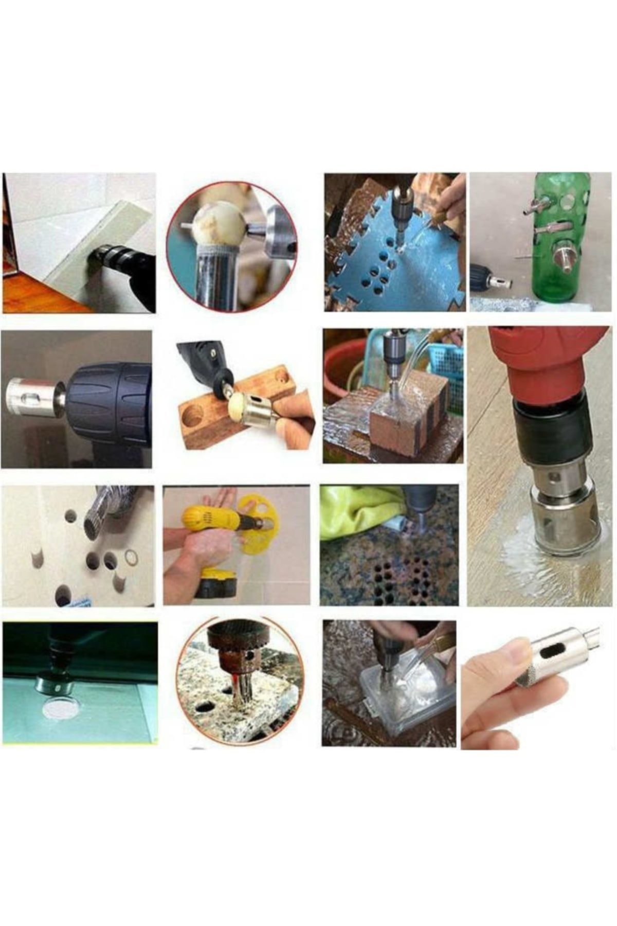 Mermer Granit Fayans Seramik Delme Elmas Uç 32mm Karot Matkap Uç