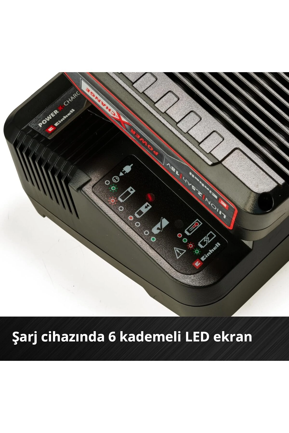 Einhell Lithıum-ion Batarya Teknolojisi Şarj Aleti Yedek Batarya Şarj Makinesi 3.0 amp Pil Şarj