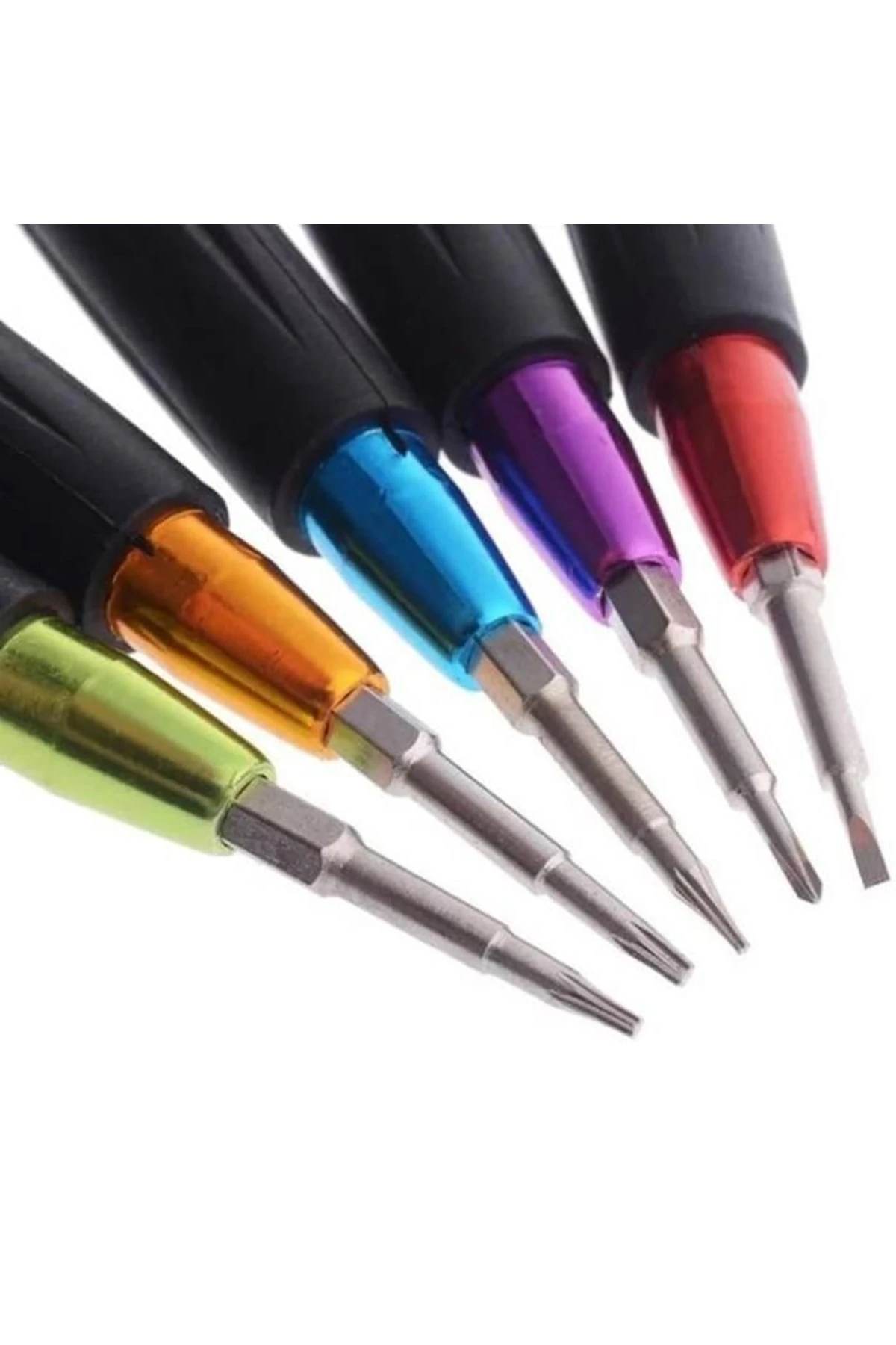 5 Parçalı Saatci Telefoncu Tornavida Tamir Takımı Seti Gözlük Mini Düz Yıldız Alyan T5 T6