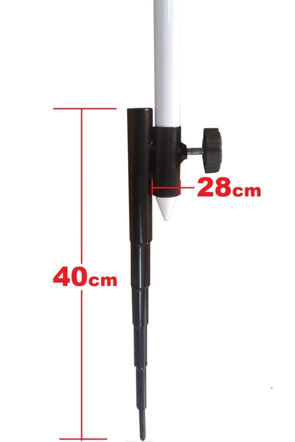 Şemsiye Için Sabitleme Kazığı Kamp Çadırı Plaj Bahçe Şemsiyesi Için Kazık Kum Toprak Plaj Sabitleme