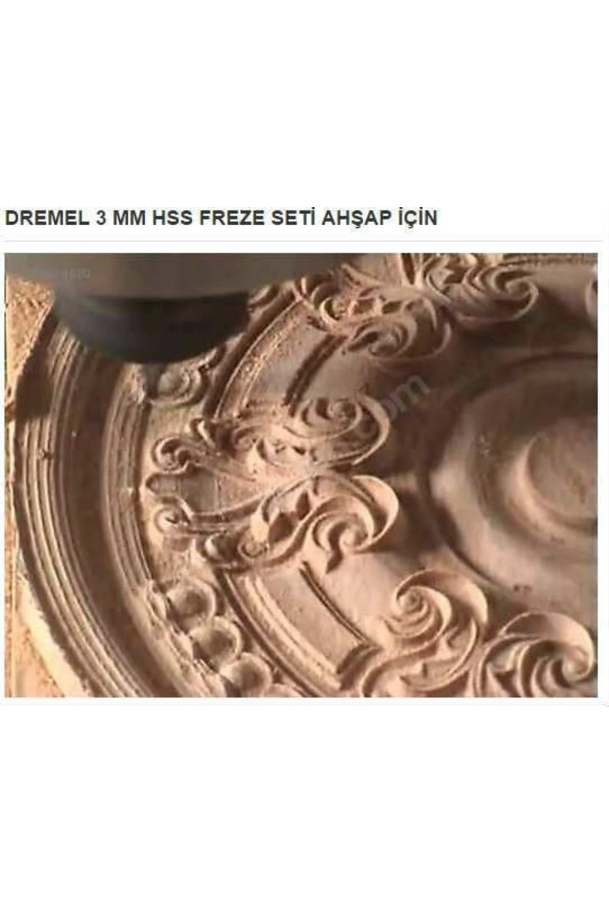 Titanyum Kaplı Freze Uç Seti 10 Parça Dremel Kalıpçı Uyumlu 3 Mm Şaft Freze Ahşap Oyma Set