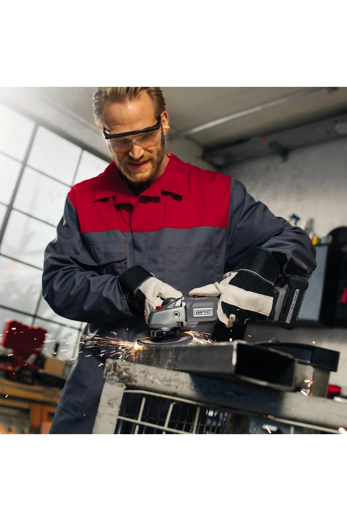 Einhell Kraftixx by Einhell KX-WS 18 Akülü Şarjlı Avuç Taşlama Makinesi