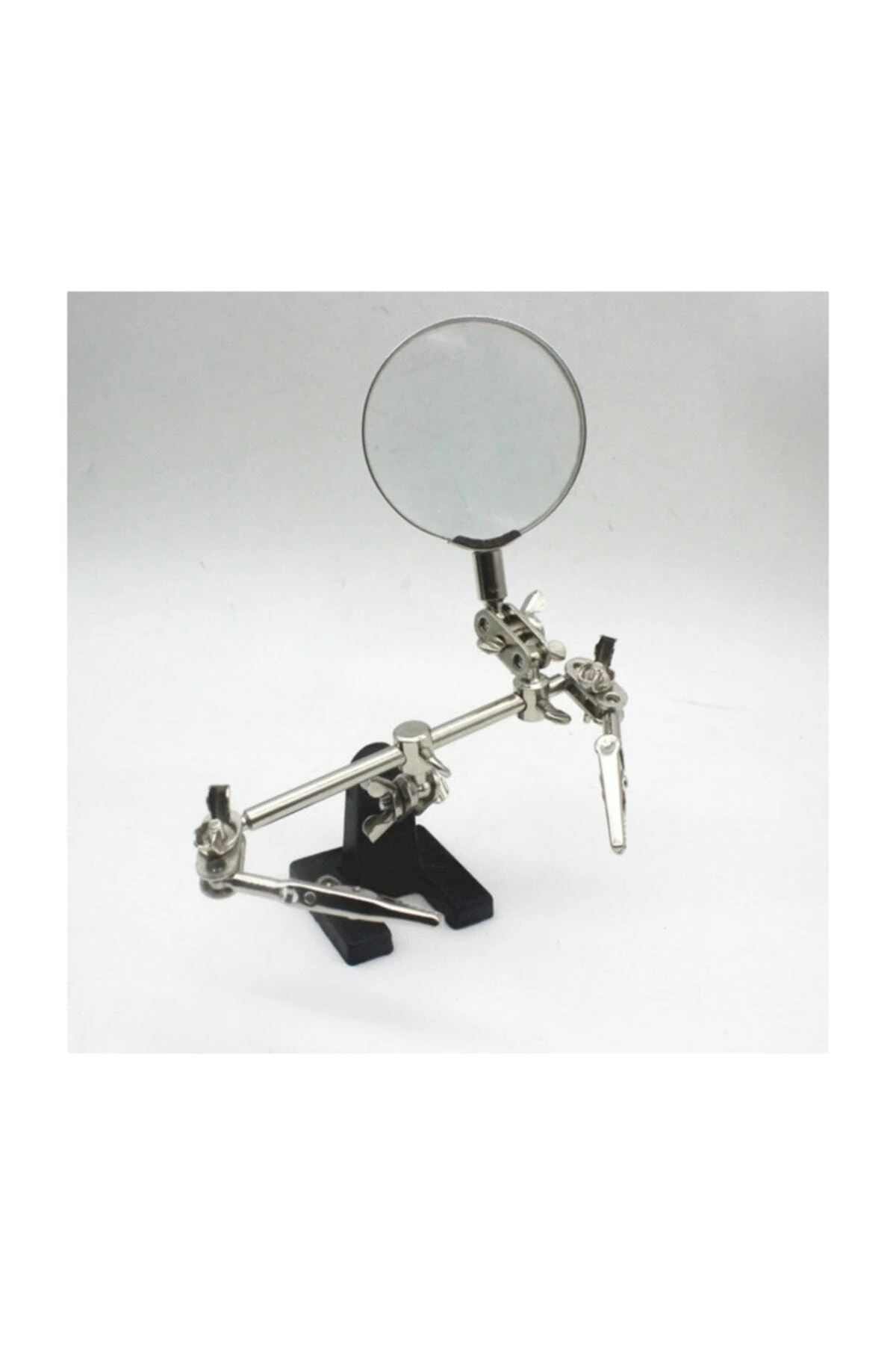 Çok Fonksiyonlu Çift Kollu Ayarlanabilir Tamir Büyüteç Seti