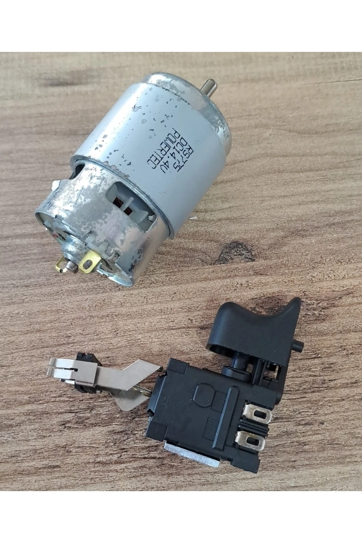 Rs 775 Dc Motor 14.4v 3000 Rpm Ve Elektronik Hız Kontrol Tetik Seti Cnc Uygulama Proje Ödev