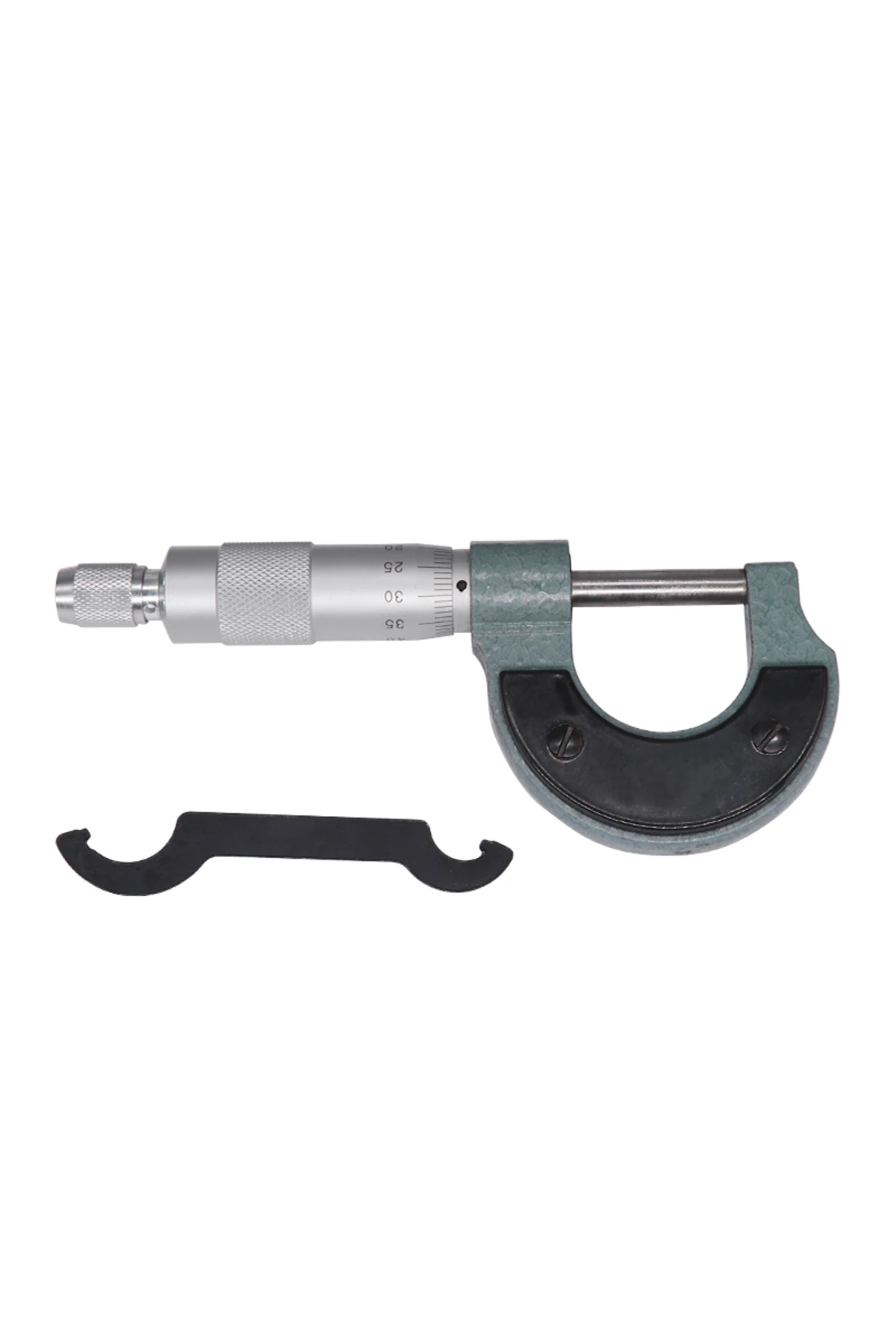 Mekanik Mikrometre Kalınlık Ölçer Hassas ölçüm kumpas 0-25 mm 0.01 mm ölçme