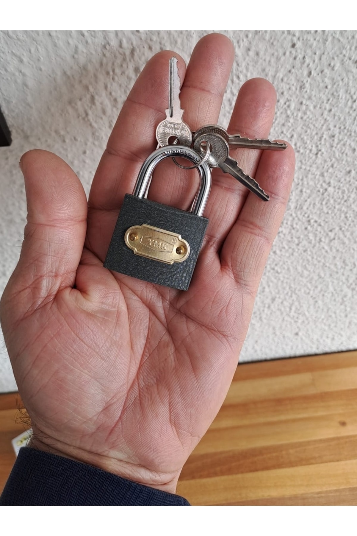 Yuma Ymk 1238 Asma Döküm Kilit 3 Anahtarlı 2 Adet