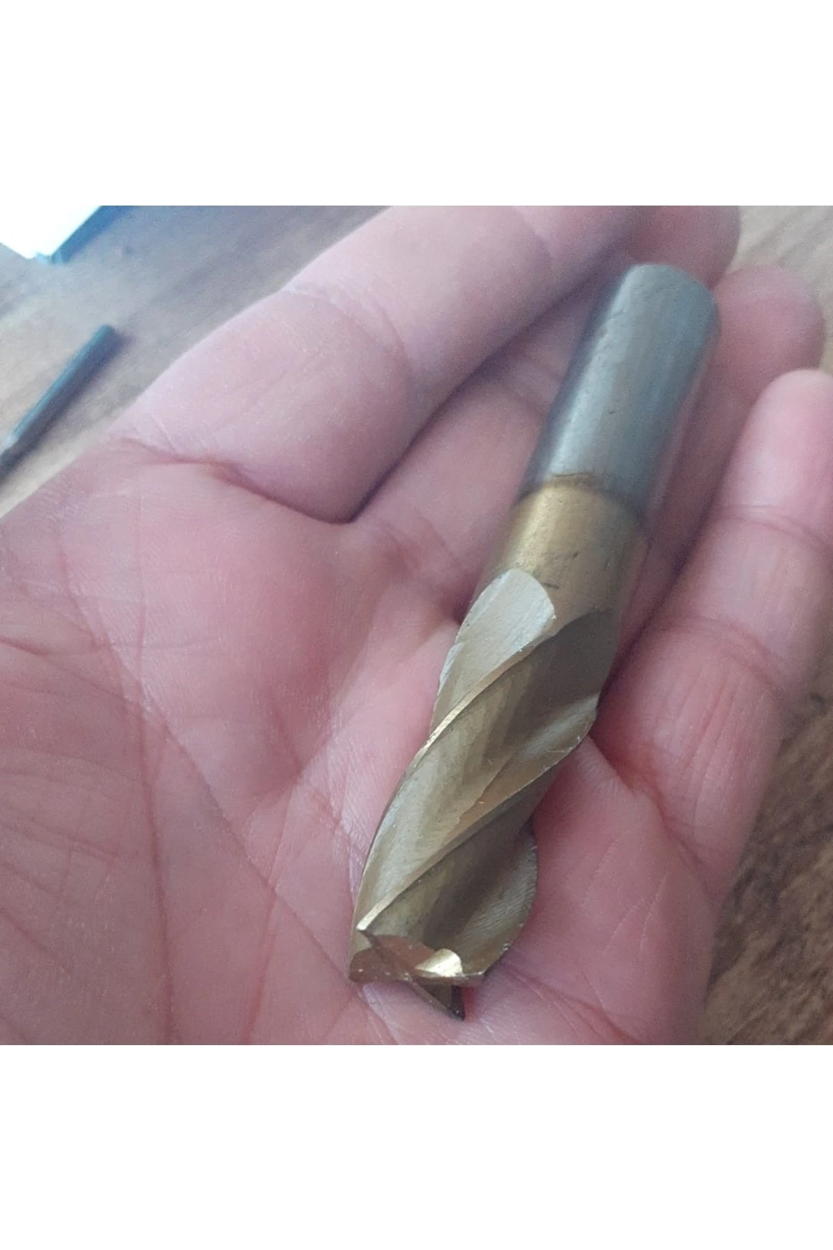 Hss Freze Ucu Cnc 4 Fülüt Titanium Oyma Delme Kesici Uç 16mm