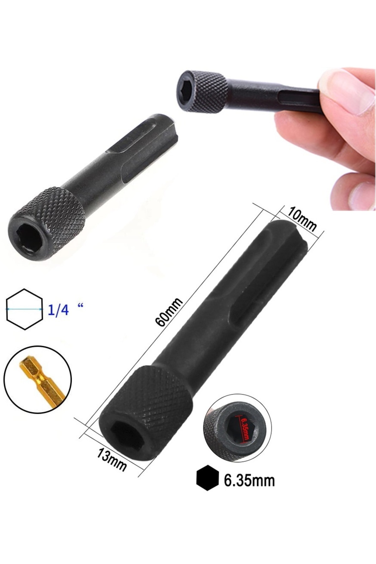 Kırıcı delici hilti için sds plus elmaslı 3lü matkap ucu murç keski sds vidalama bits adaptör seti