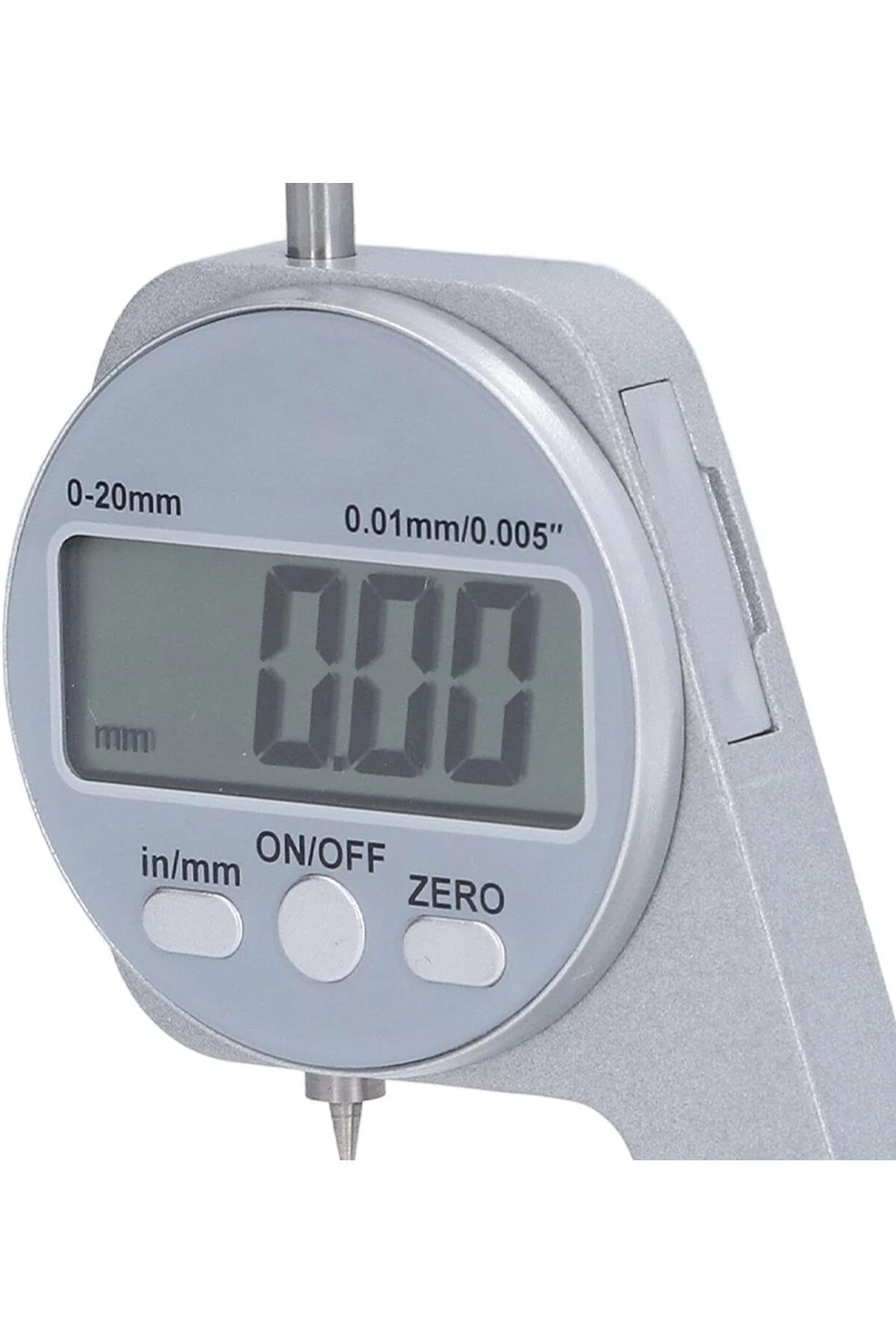Elektronik Kalınlık Ölçer Kumpas Hassas Dijital Iğne Uçlu Lcd Mikrometre Kompratör Metal Boru Ölçme
