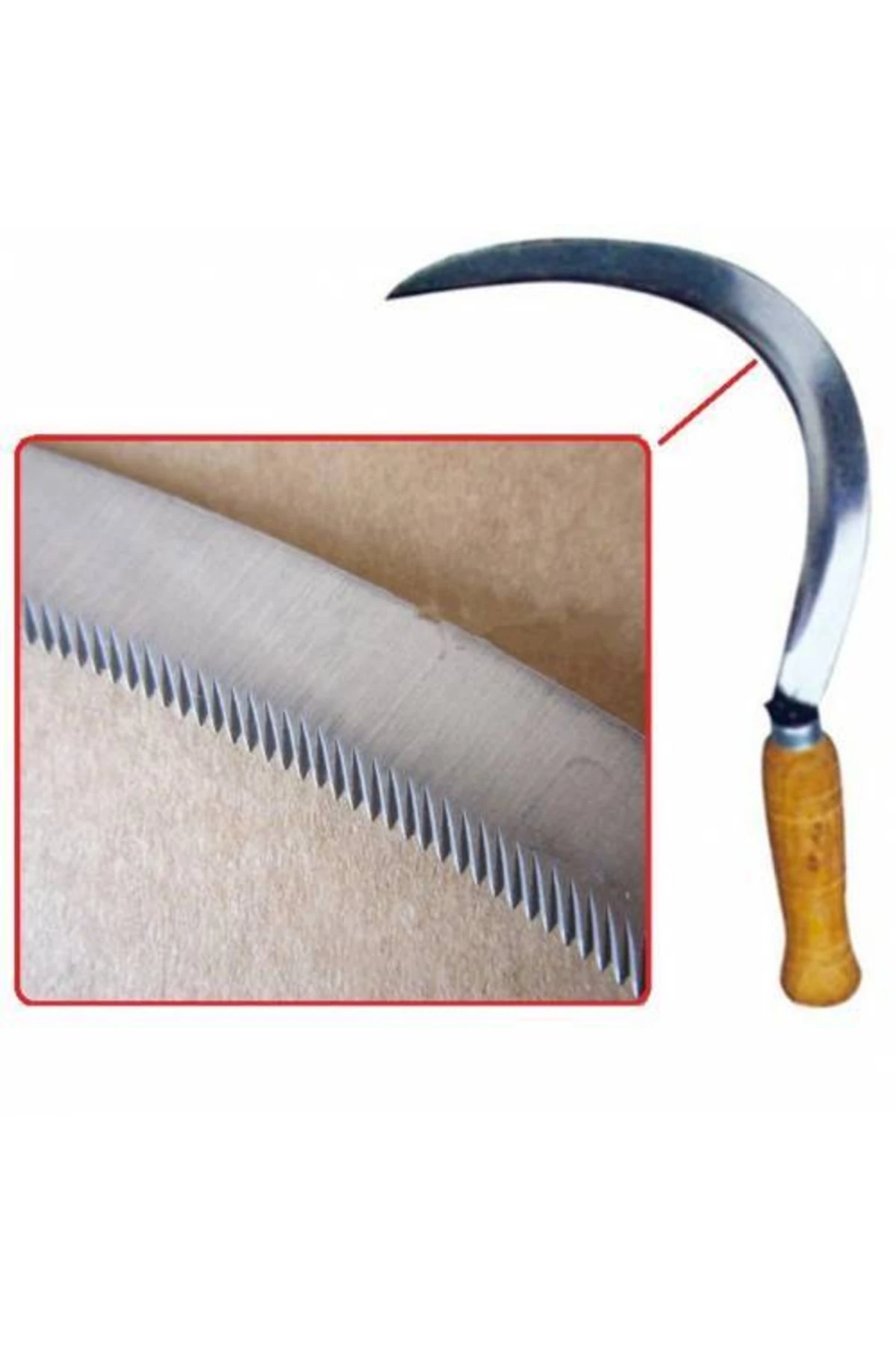 Bahçe Bağ Budama Makası Ağaç Dal Kesme Testeresi Ot Orak Tırpan Bileme Taşı