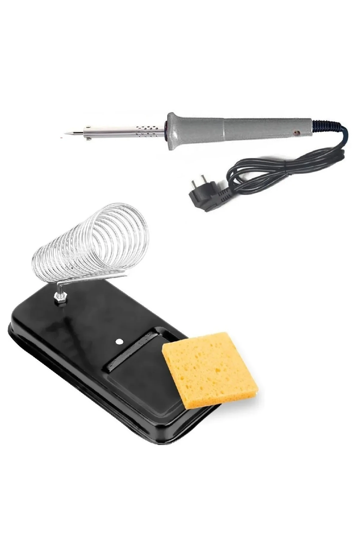 Kalem Havya Sehpası Lehim Pasta Yan Keski Takım Elektronikçi Lehim Seti Zımparalı 40w