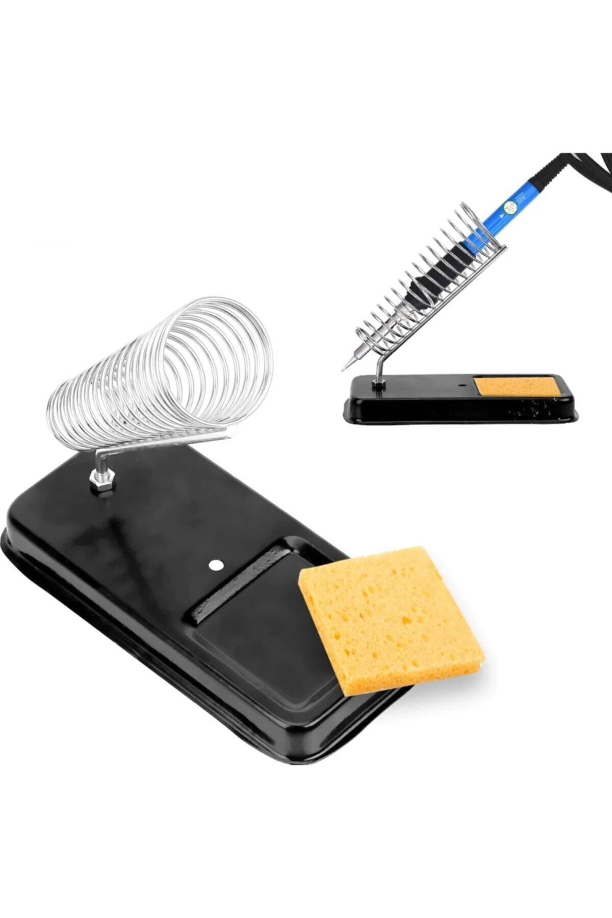 Kalem Havya 40w 6 Parça Elektronikçi Lehim Seti Stand Pasta Tel Pompa Havya Seti