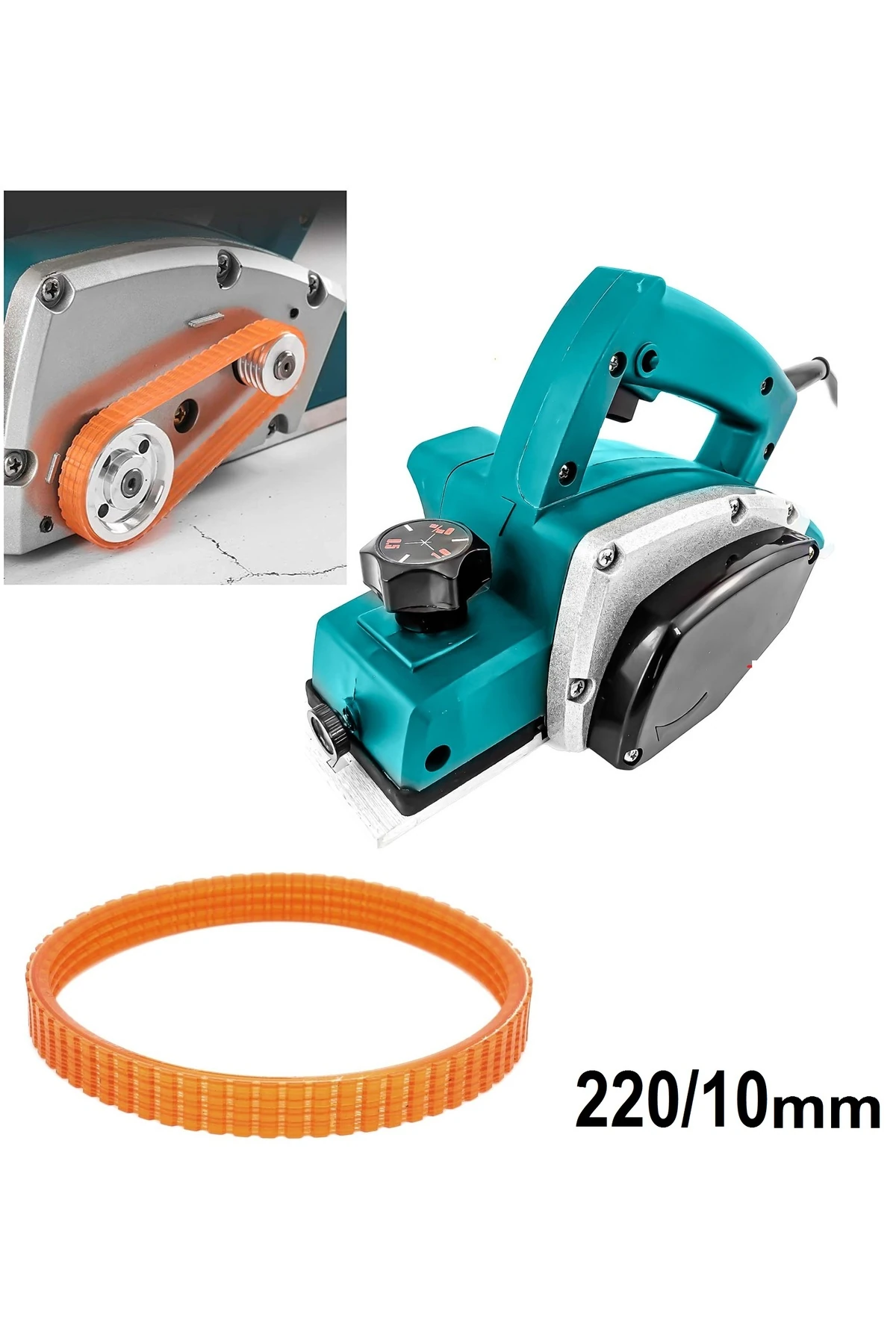 Elektrikli El Planyası Kayışı Ahşap Rende için Motor bıçak arası Kayış 220-10mm üniversal triger bel