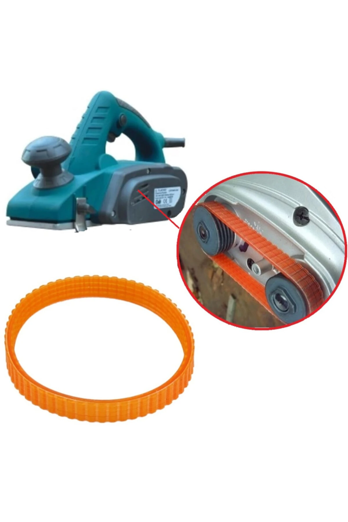 Catpower 3901 Electric Planer Belt Ahşap Elektrikli El Planyası Rende Motor Kayışı Triger 220-7
