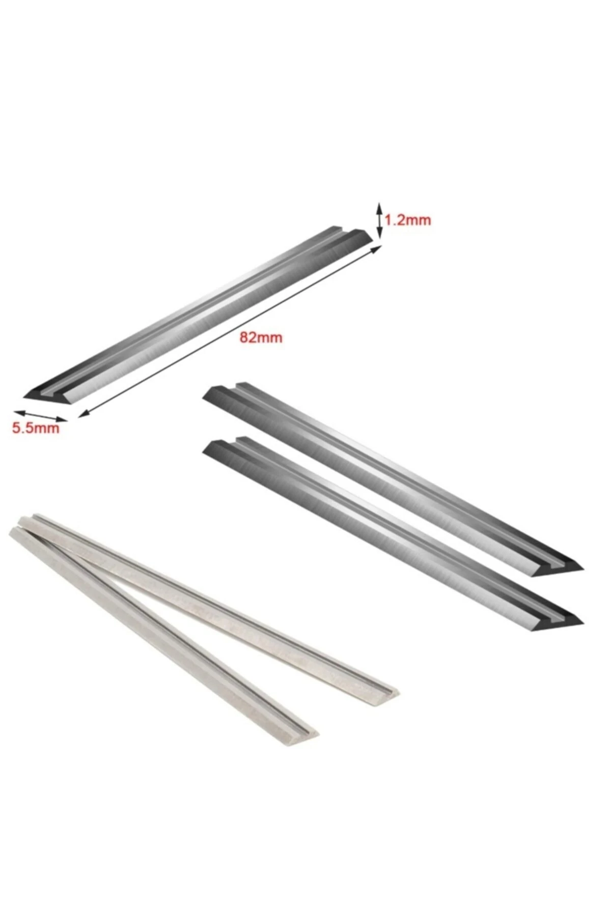 Einhell Tc-pl 750 Planer Bıçak Seti Ahşap Elektrikli El Planyası Rende İçin