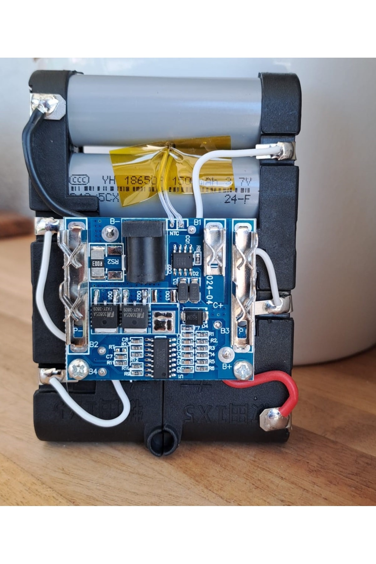Pil Şarj koruma levhası 5S BMS 18V 21V 20A Li-Ion Lityum 5 pilli Koruma Şarj devre kartı modülü