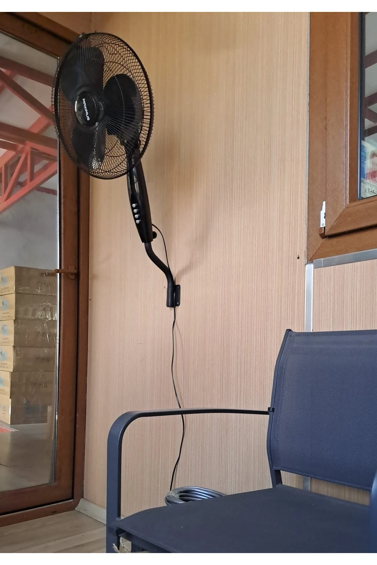 Ayaklı Vantilatörü Duvar Vantilatörüne Dönüştürme Aparatı Duvar Montajlı Hava Pervanesi için Braket