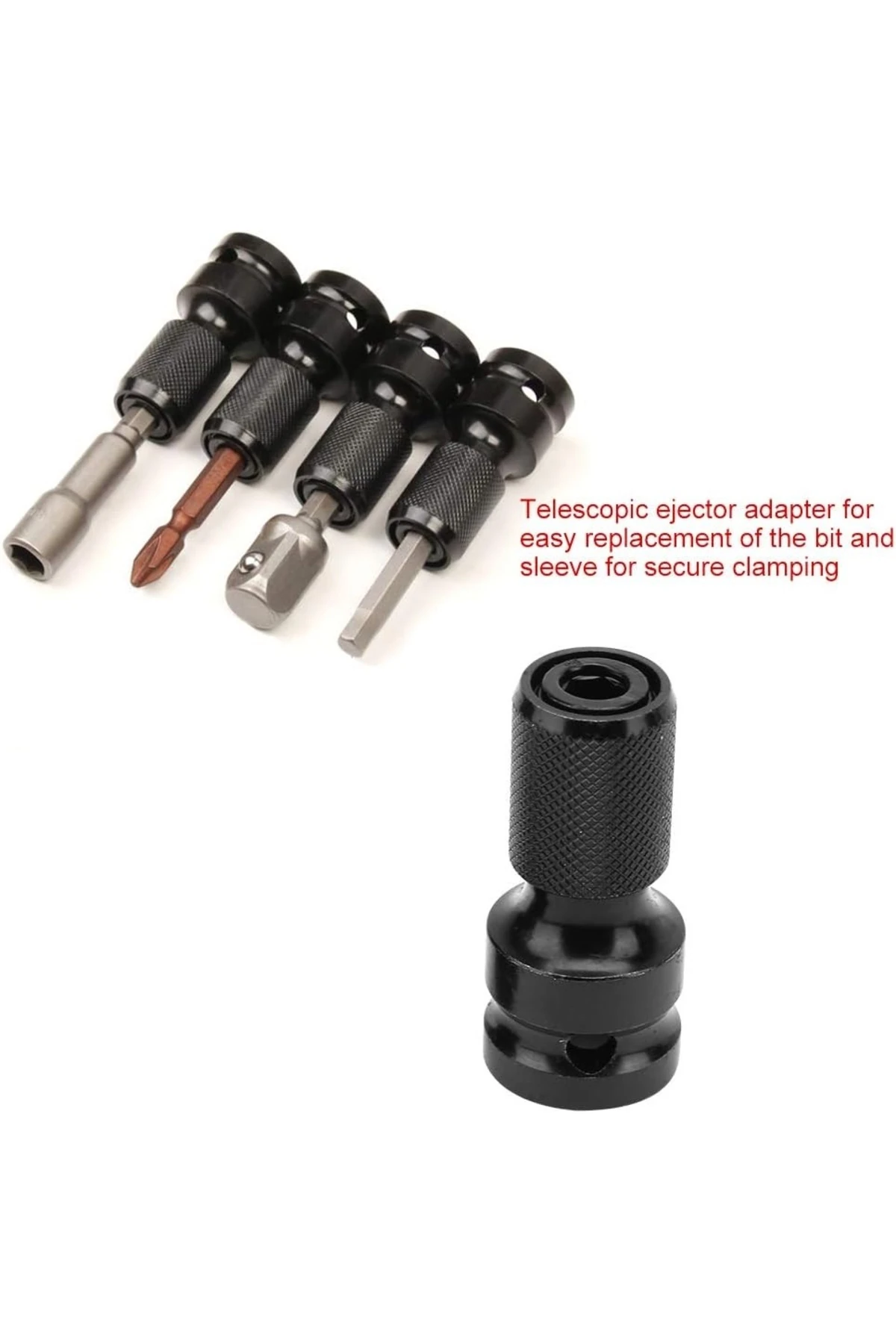 Somun Bijon Sökme Takma Sıkma Makinesi Için Bits Adaptörü Darbeli Matkap Için Ağır Hizmet