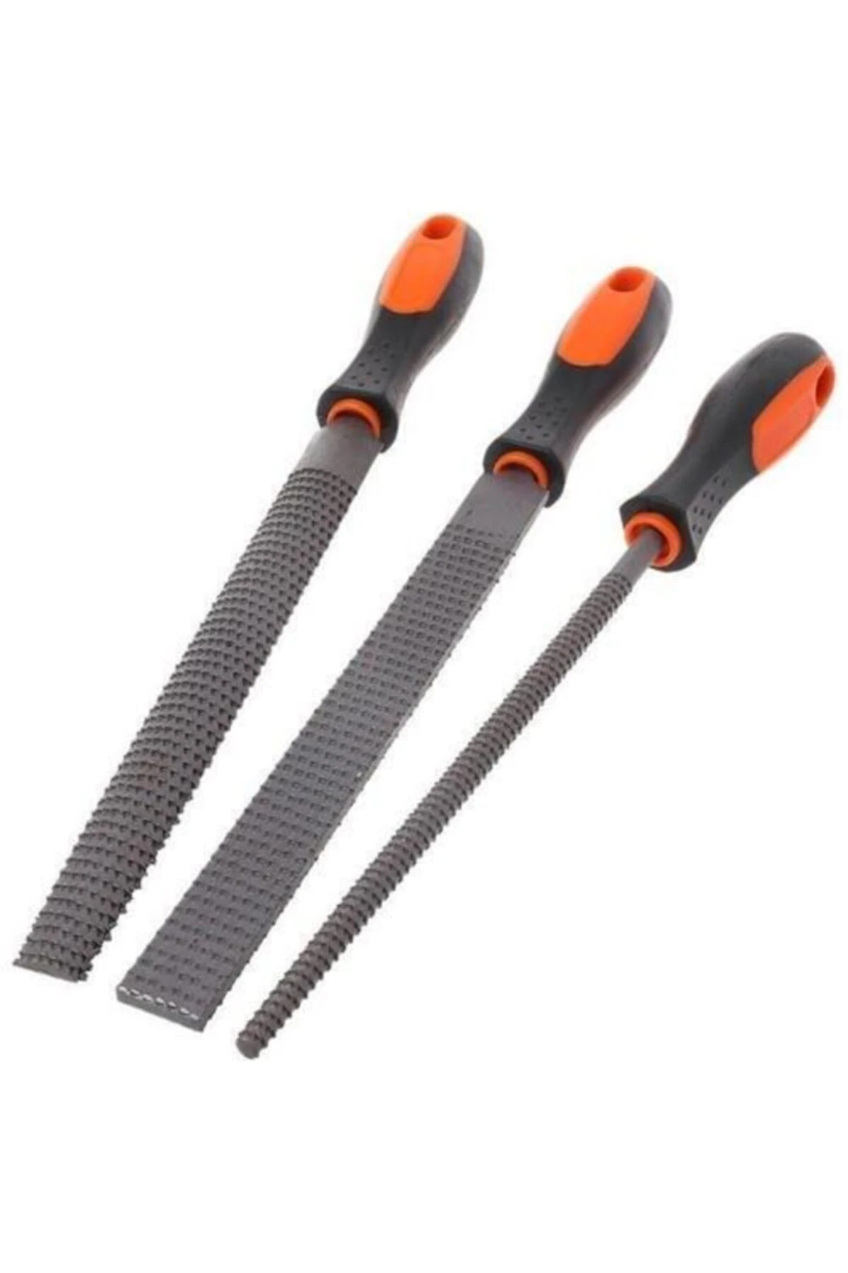 3'lü Ahşap Ve Plastik Için Törpü Ve Eğeleme Seti 30cm