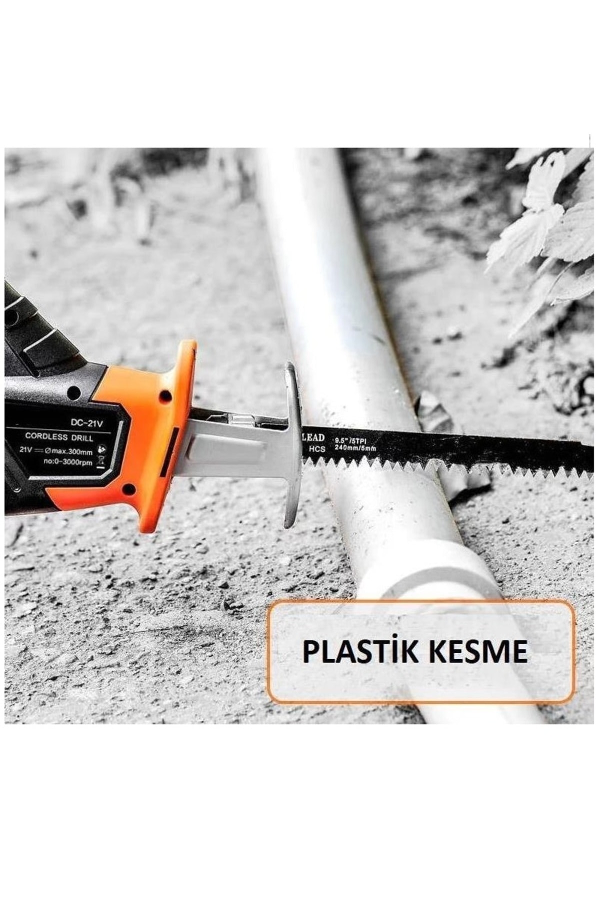 Tilki kuyruğu testere seti Metal Ahşap Kemik Kesme 3lü Tilki Kuyruğu bıçakları Paslanmaz seri
