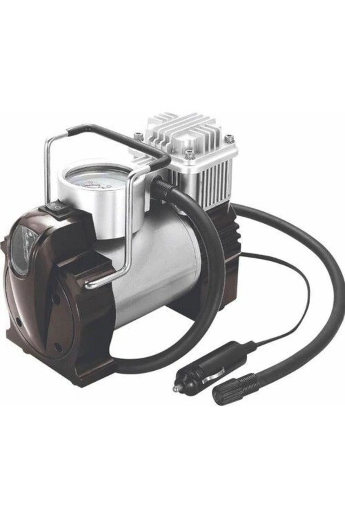 Karona Italy Çakmaklı 12 Volt Mini Araç Kompresörü - Fenerli