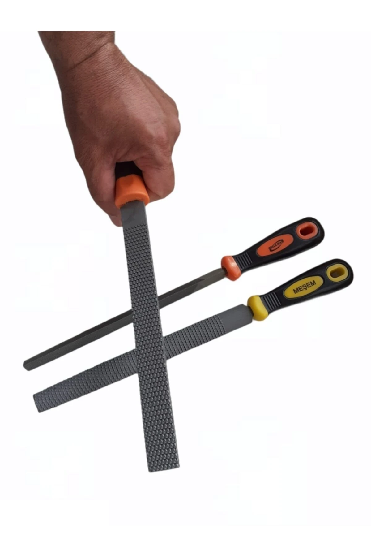 Hşap Törpü Metal Eğe Seti 32cm Büyük Boy 3 Gen Balık Sırtı Düz Törpü 3lü Takım Törpüleme Eğeleme