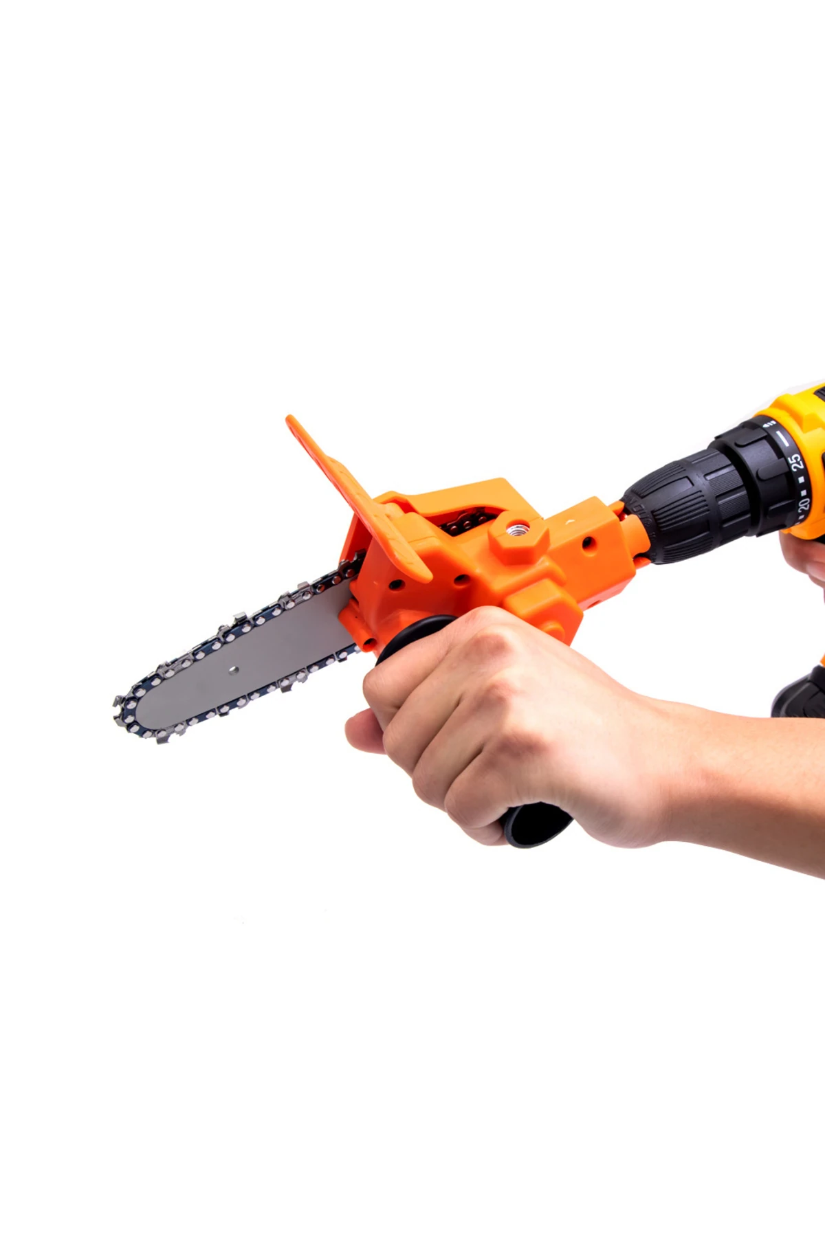 Zincirli Testere Dönüştürücü Şarjlı Elektrikli Matkap Için Taşınabilir Ahşap Testere Adaptörü