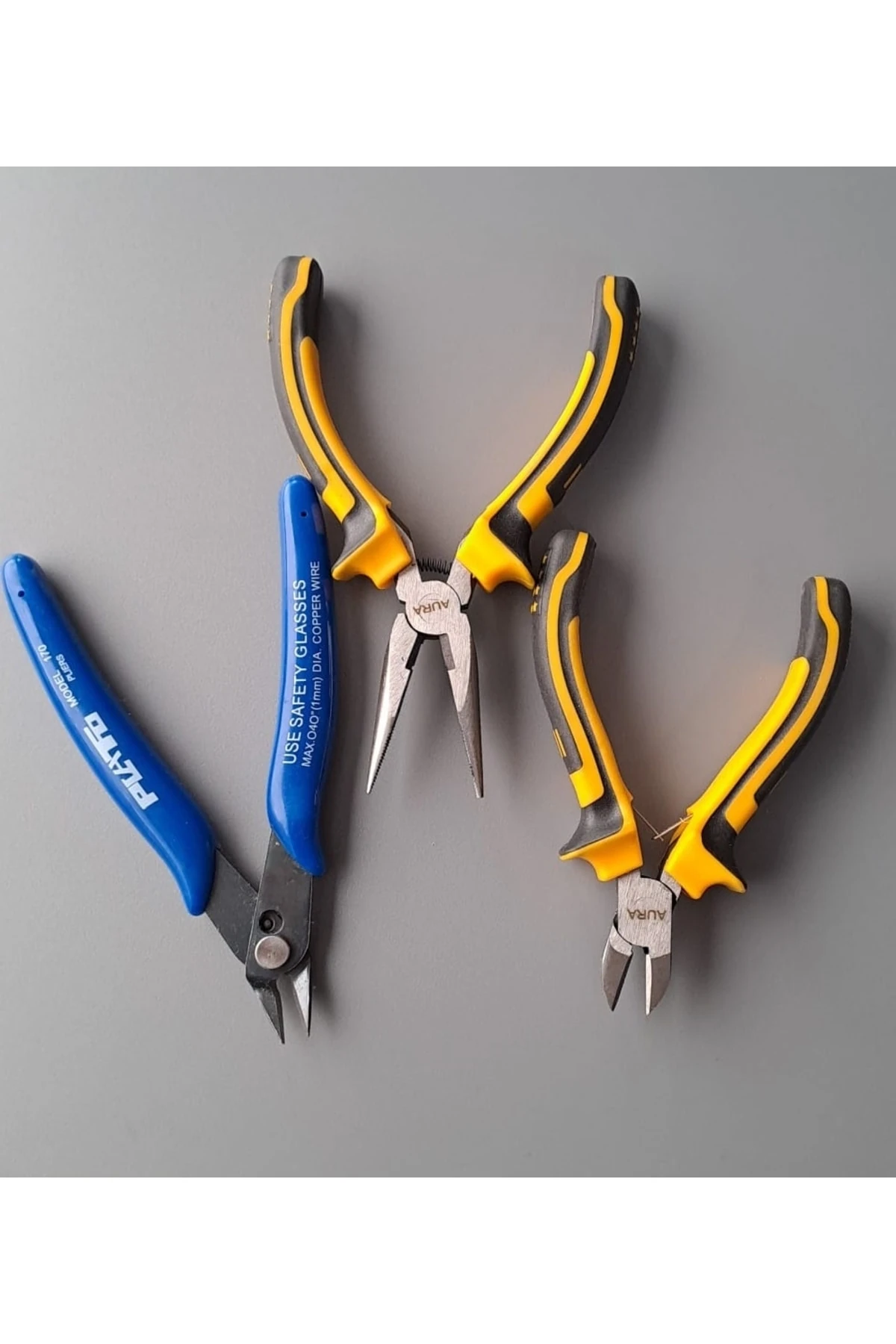 Diagonal Yaylı Mini Pense